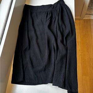 Yohji Yamamoto Ys Black Skirt
